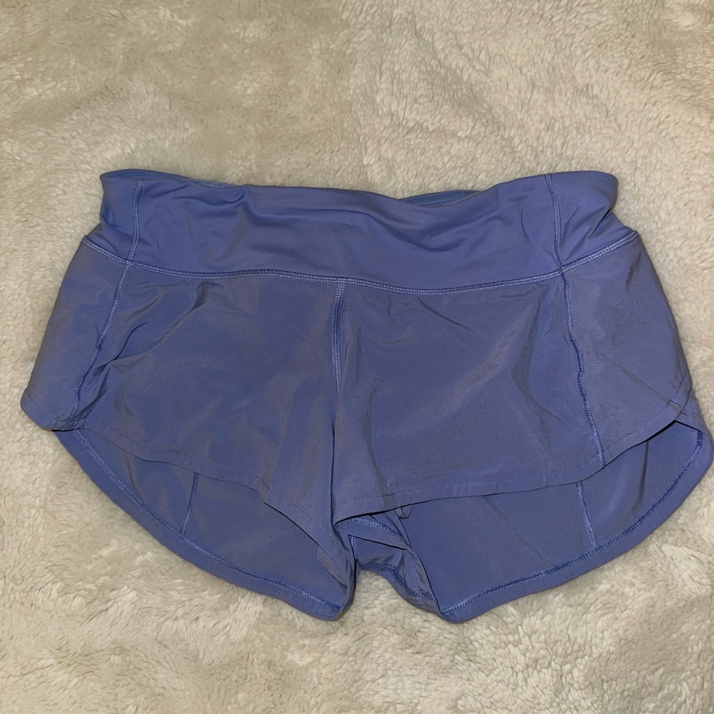 lululemon athletica Women's Vibrant Blue Athletic Shorts